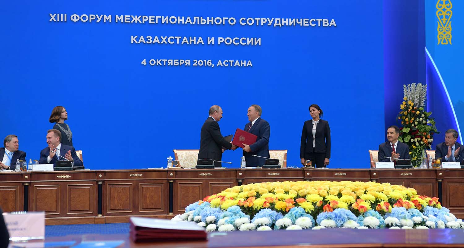 Россия и Казахстан будут совместно развивать транспортно-логистическую инфраструктуру