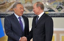 Путин и Назарбаев встретились в Пекине